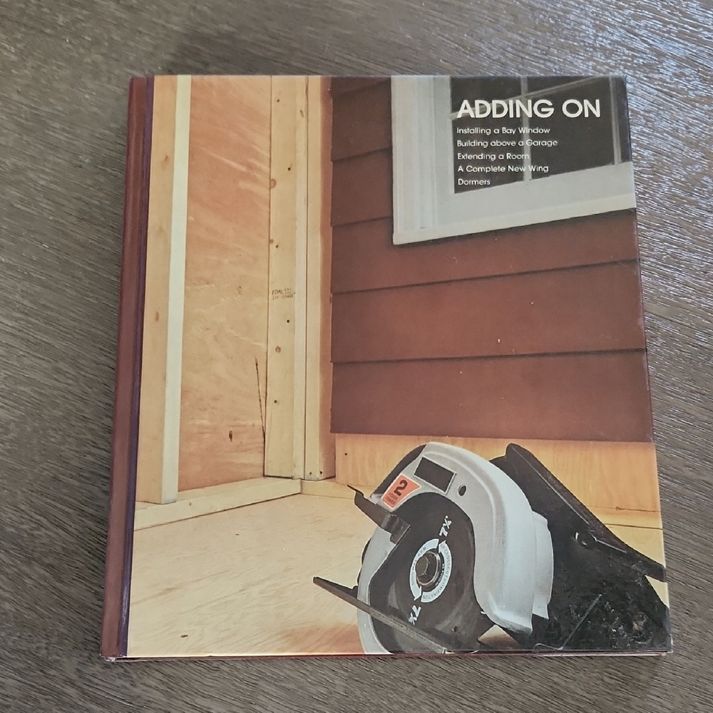 Home Accents Book with Brown and Black Cover
